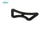 Power Coating CNC Cut Parts , Customized Carbon Fiber CNC Milling Parts