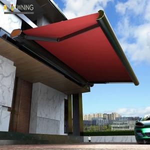 China Restaurant Shop Electric Waterproof Retractable Awning Full Box wholesale