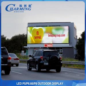 China Multiscene Exterior Video Wall Panels Pixel Pith 8MM SMD1921 wholesale