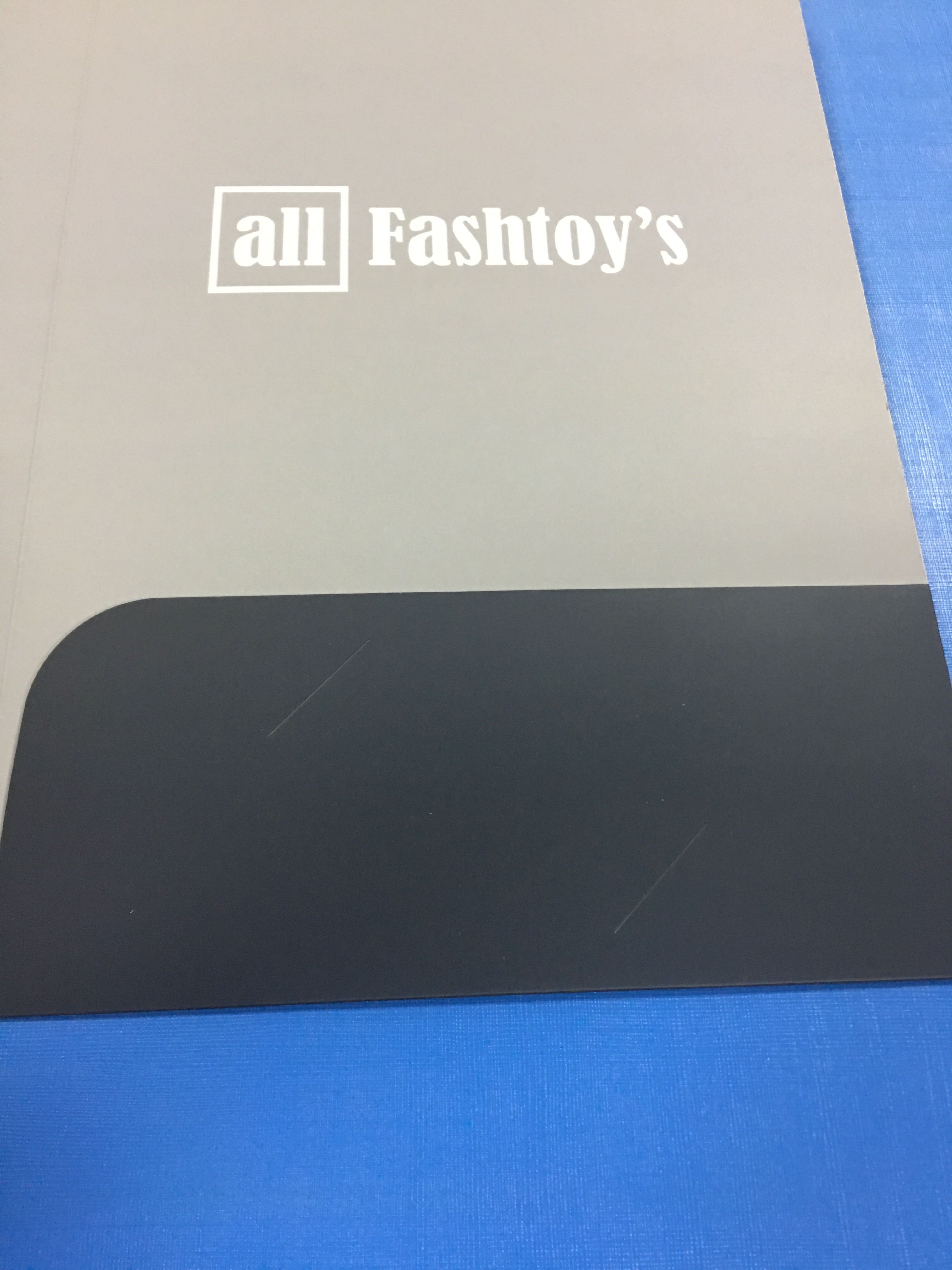 Business Custom Made Folders , Corrugated Paper Personalized File Folders