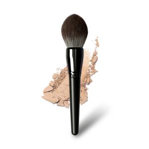 China Luxury Texture Single Powder Brush Aluminum Ferrule For Loose Powder wholesale