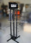 Floor Standing Clothing Store Fixtures Metal 4-Way Hanging Underwear Display