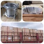 304 316 Vacuum Tie Dn50 100 200 Metallic Rubber Bellow Flange Type Metal Bellows