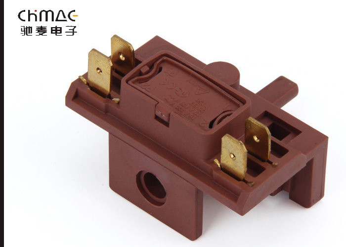 16mm / 23mm Oven Rotary Switch Metal Spindle Length Customized TUV Certification