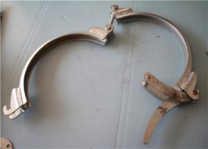 China Carbon Steel Stainless Steel Tubing Clamps , Robust Pipe Holder Clamp wholesale