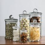 Airtight Lid Food 2500ml Glass Storage Canister