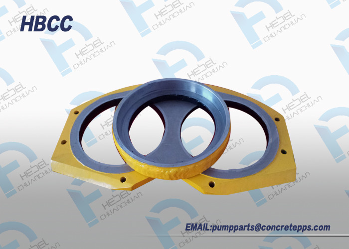 Concrete pump parts spare parts wear plate cutting ring for Sany Zoomlion Schwing PM