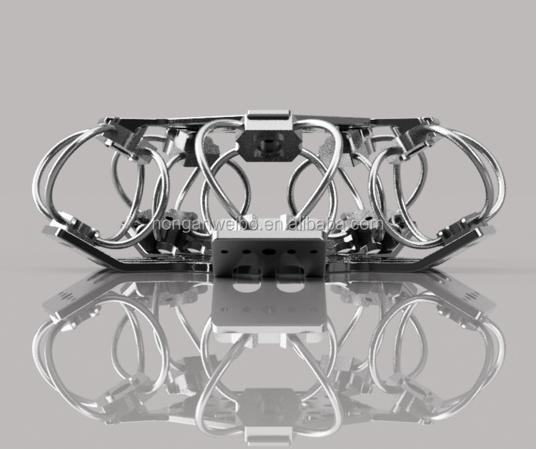 Professional Camera Gimbal UAV Camera Stabilizer Accessories Noise Vibration Control GR6-93D-A Wire Rope Isolator