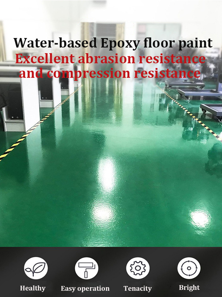 20KG/BUCKET Waterborne Two Components Industrial Epoxy Floor Primer Paint with Acrylic
