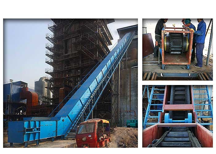 Steady Running Industrial Rubber Conveyor Belt Vertical Design Low Noise