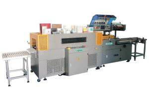 China 230 Degree L Type Shrink Film Wrapping Machine For Boxes Heat Tunnel wholesale
