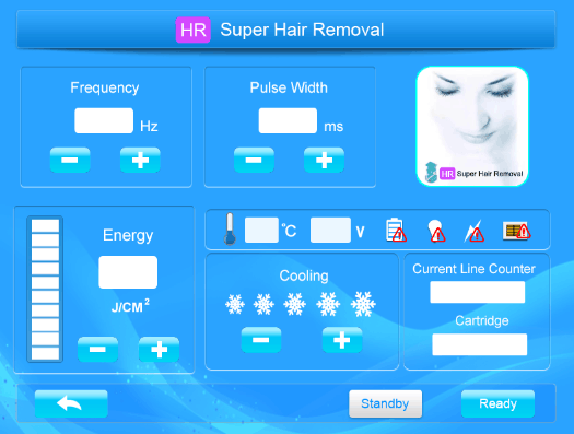 Portable SHR IPL Hair Removal Machine , Small Elight IPL Beauty Device