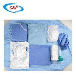China Blue Disposable Oral Dental Surgical Drapes Kits With CE ISO13485 Certification wholesale