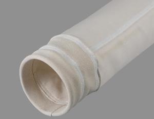 China High Silicon Modified PTFE Filter Media Oil Repellent , 750gsm Cloth Filter Bag wholesale