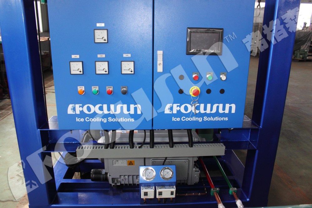 Blue Color Vacuum Cooling for Vegetables and Fruits Video Outgoing-Inspection Provide