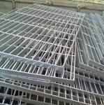 Industrial Steel Grating 25-W-4 Platform