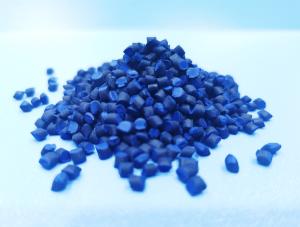 China No Pollution Plastic Deep Blue Masterbatch PE Resin For Coloring wholesale