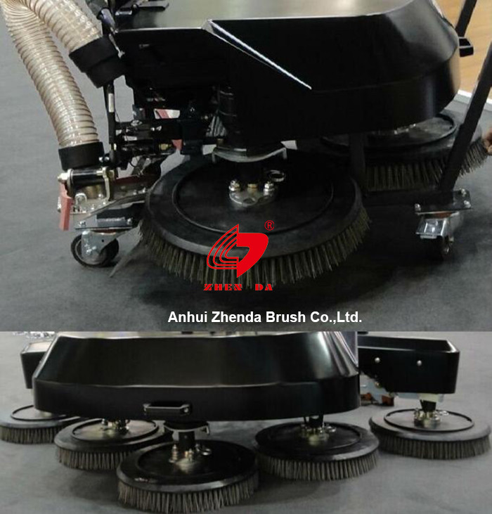 Scrubber Machine Disc 18in Floor Scrubber Brush PP Round Cleaning Brush