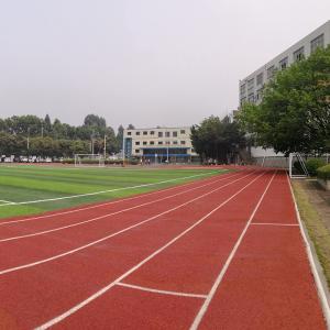 China Polyurethane Rubber Flooring Slipproof Synthetic Sports Flooring Track wholesale