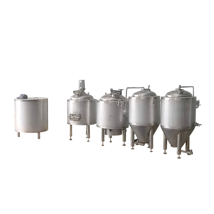 Semi-Automatic Control System 50L Micro Brewing Equipment for Capacity Request
