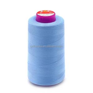 China Supply Polyester Cotton Thread 40/2 5000 Yards 100% Spun Sewing Thread for Tablecloth wholesale