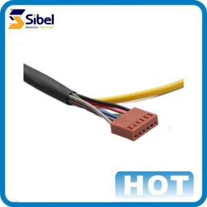 China Manufacturing Custom 6 Pin Connector Industrial Electrical LED light bar wiring harness wholesale