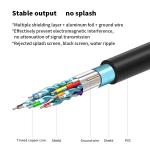 HDTV cable Without chip 2.0V 4K*2K 18 Gbps Fiber Optic PVC HDTV 4k@60Hz 5M-50M