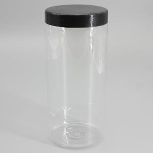 China Wide Mouth 190mm 33.82oz Clear Cosmetic Jars wholesale