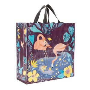 China Printed Bopp 15x38cm 120gsm Laminated PP Woven Bag wholesale