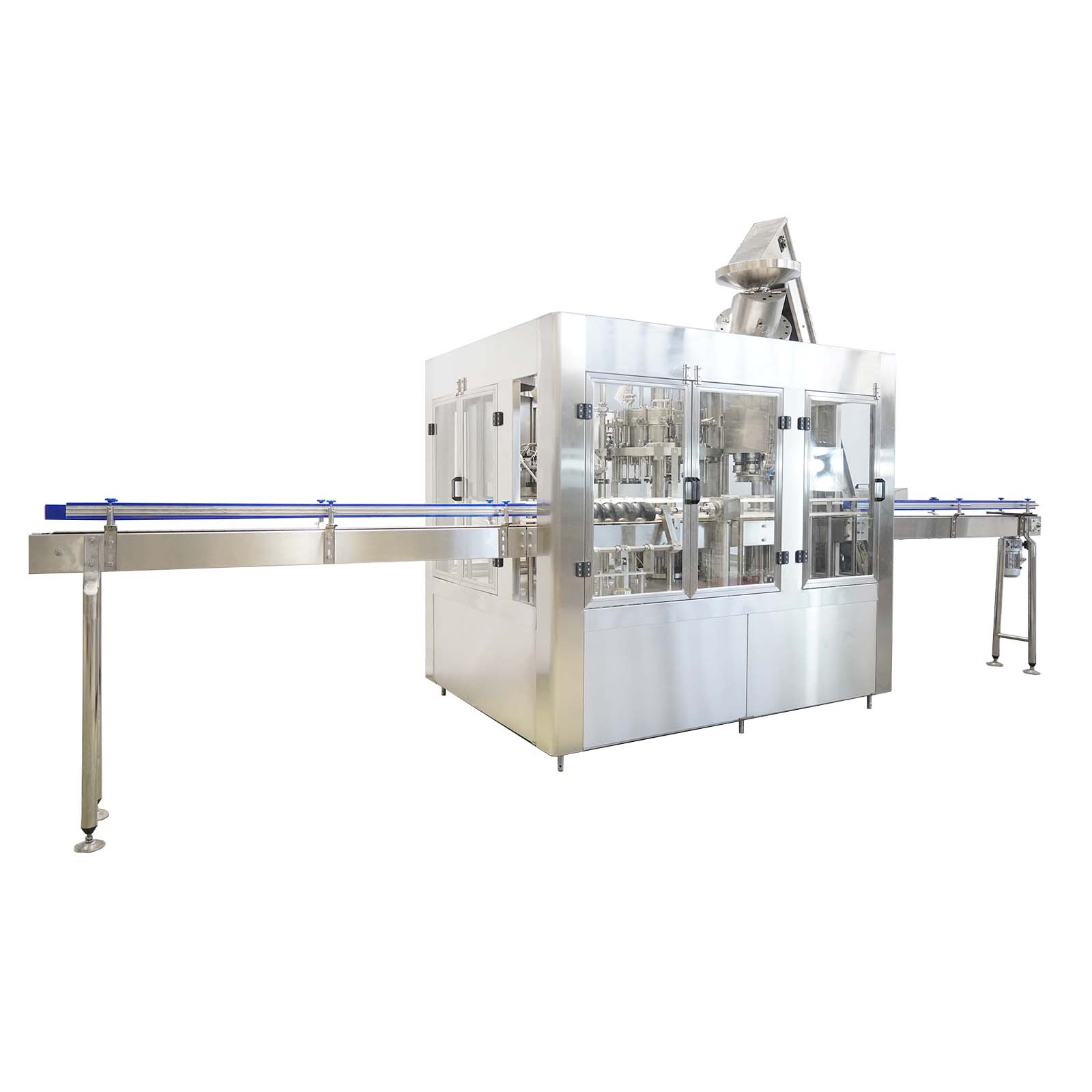Easy Operation Automatic Beer Filling Machine For Washing Bottle