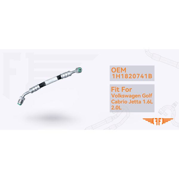 Golf Vento 1H0820739C Automotive Air Conditioning Hoses For Jetta III 1.8L