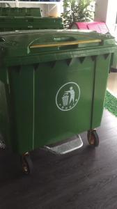 China 660L dumpster garbage bin large capacity waste bin price wholesale