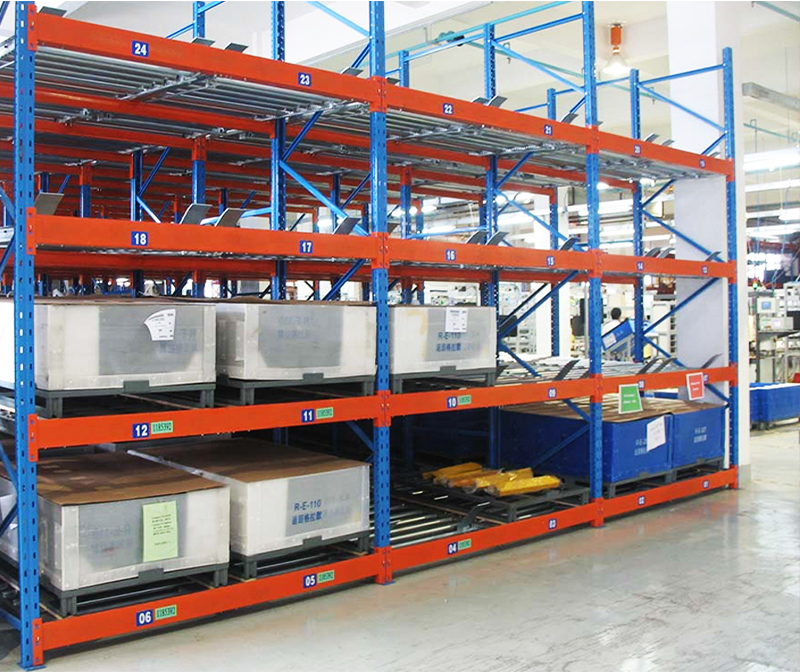 Gravity racking  Pallet flow rack Warehouse Storage Rack