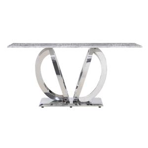 China Elegant Marble SS Console Table 120x40x80cm Long Lasting Wear wholesale