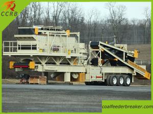 China Trailer Type Mobile Cone Crusher wholesale