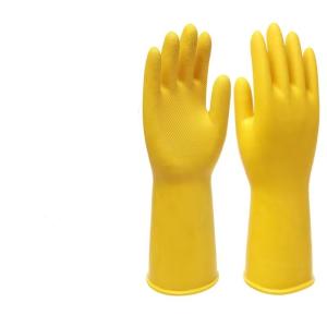China Unlocked Lining Latex Household Glove Slaughter Thickening Industrial Latex Glove wholesale