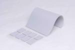 Waterproof White Transparent Silicone Sheet With Decorative Honeycomb Design