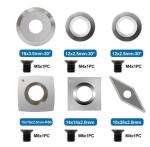 Round / Square / Diamond Cutting Edge Carbide Woodturning Cutters
