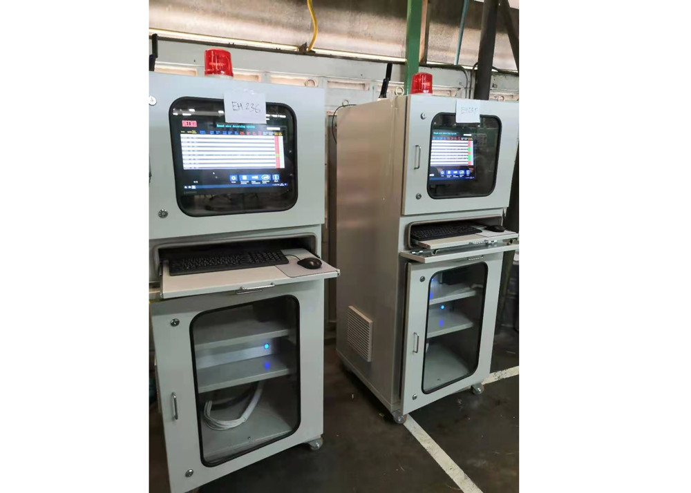 24 Lines Horizontal Copper Enamelling Machine For 0.3mm-0.7mm Wire