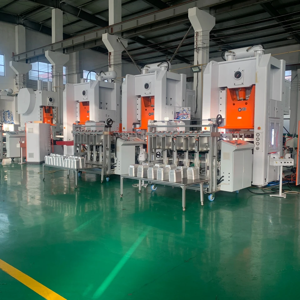 SGS Certified Mitsubishi PLC 80TON Fully Automatic Electric Feeder Aluminum Pot Making Machine