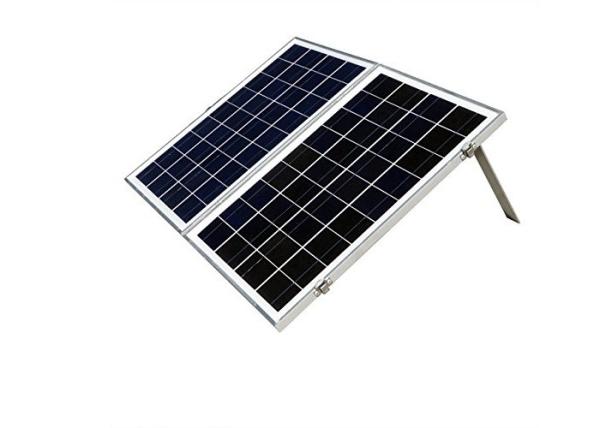Eco - Friendly Folding Solar Panels Monocrystalline Cells Efficient Sunlight