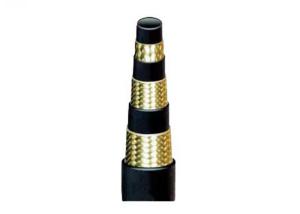 China Hydraulic Ultra High Pressure Hose Braided Rubber Hose Weather Resistant wholesale