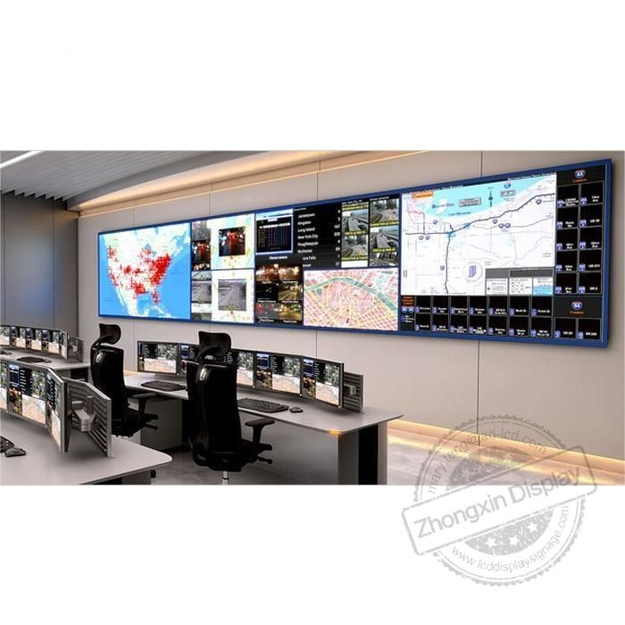46 Inch 3.5mm bezel Seamless LCD Video wall display for Event Advertising and Commercial Exhibition 1.8mm
