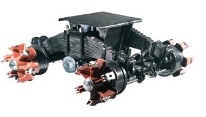 China IATF Huajing Rocker Bogie Suspension System High Mounting Spoke Series wholesale