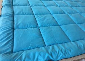 China 90gsm Microfiber Quilted Embossed Solid 7Dx64mm Fiber Quilts wholesale