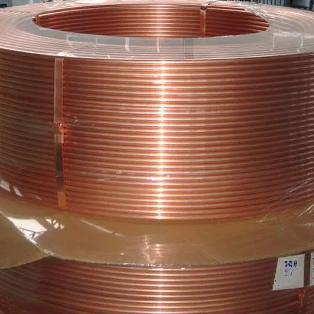 Non-Alloy Pancake Design 3/8" 9.52mm x 0.5mm Copper Tubes 15m for Bending Welding Cutting in Air Conditioner Refrigerator