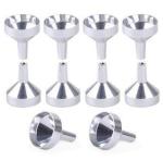 Aluminum Mini Mini Perfume Funnel , Silver / Golden Essential Oil Funnel