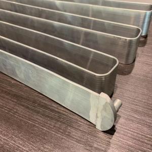 China Aluminum microchannel ribbon flat cooling tube for ev prismatic battery side cooling wholesale