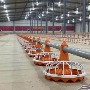 China Dia 45mm Poultry Farm Equipment Feed Pipe Galvanized Steel For Broilers Products wholesale