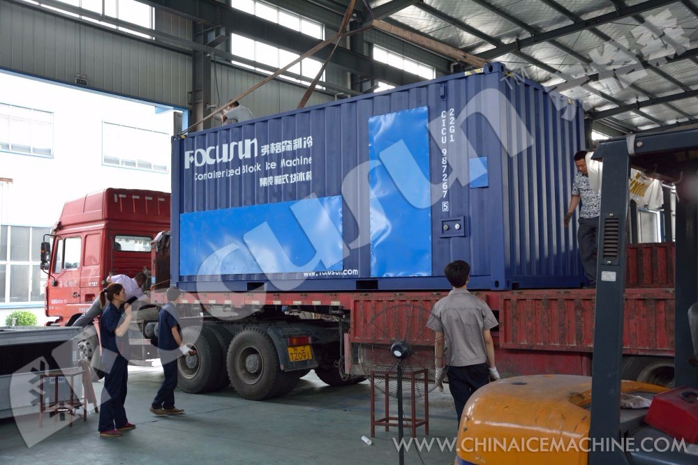 Containerized Cold Room with Lead-Acid Battery Solar Power Panel and Video Inspection